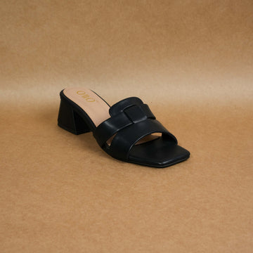 QAVO - The Alora Double-Strap Block Heel Sandals