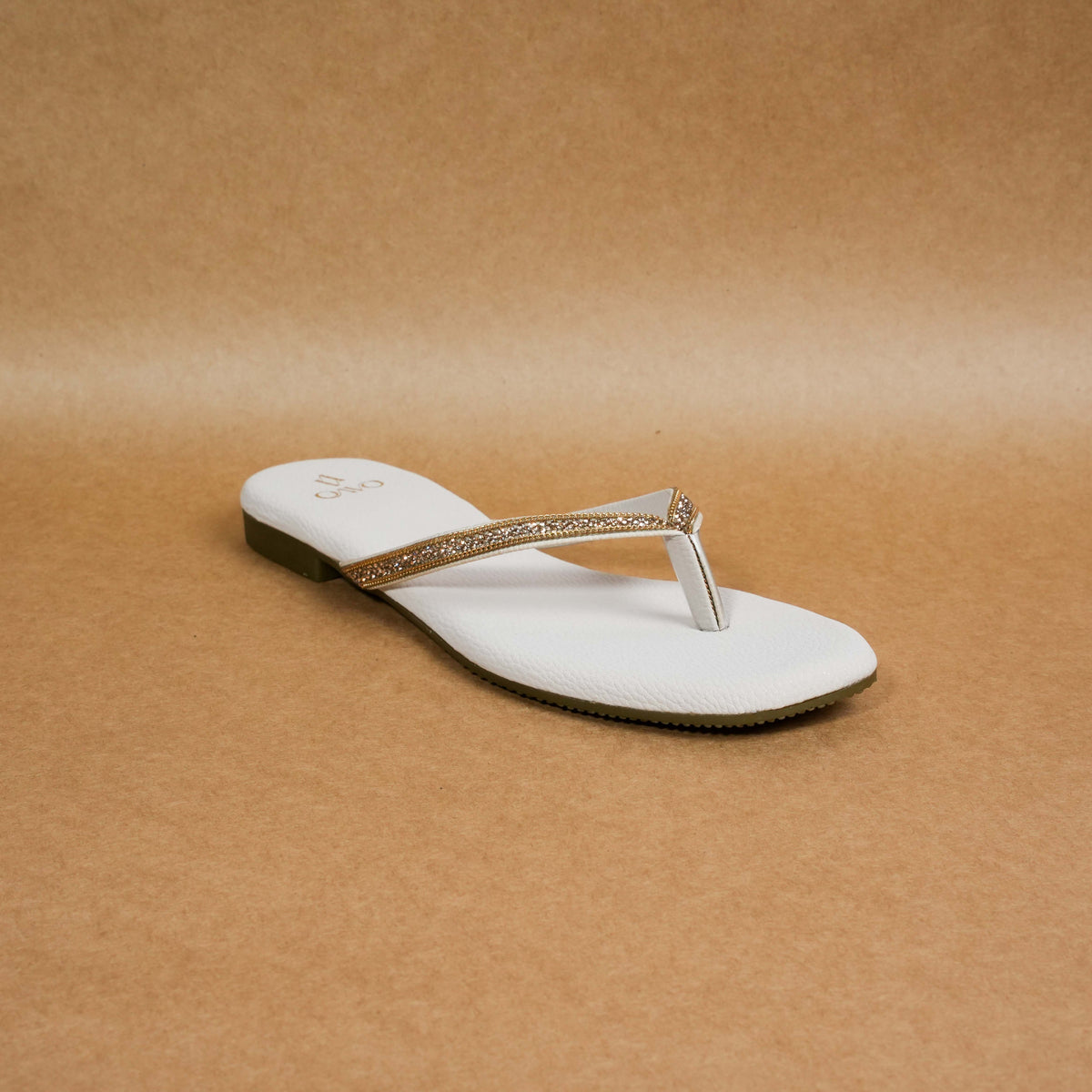 QAVO - The Roselle Embellished Rhinestone Sandals