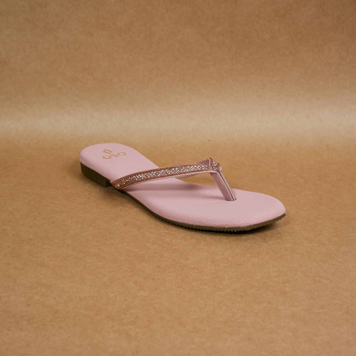 QAVO - The Roselle Embellished Rhinestone Sandals