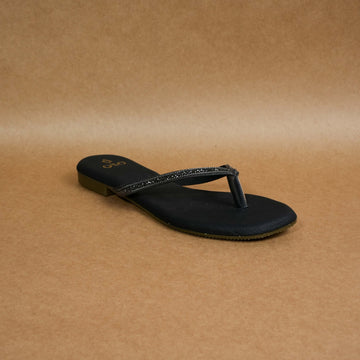 QAVO - The Roselle Embellished Rhinestone Sandals