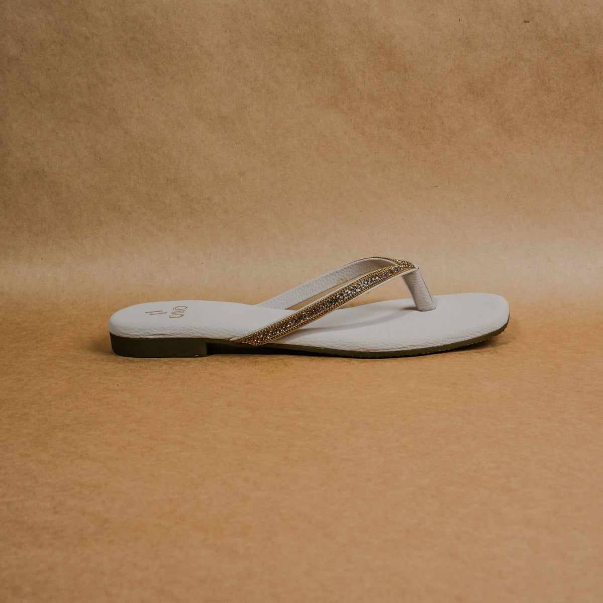QAVO - The Roselle Embellished Rhinestone Sandals