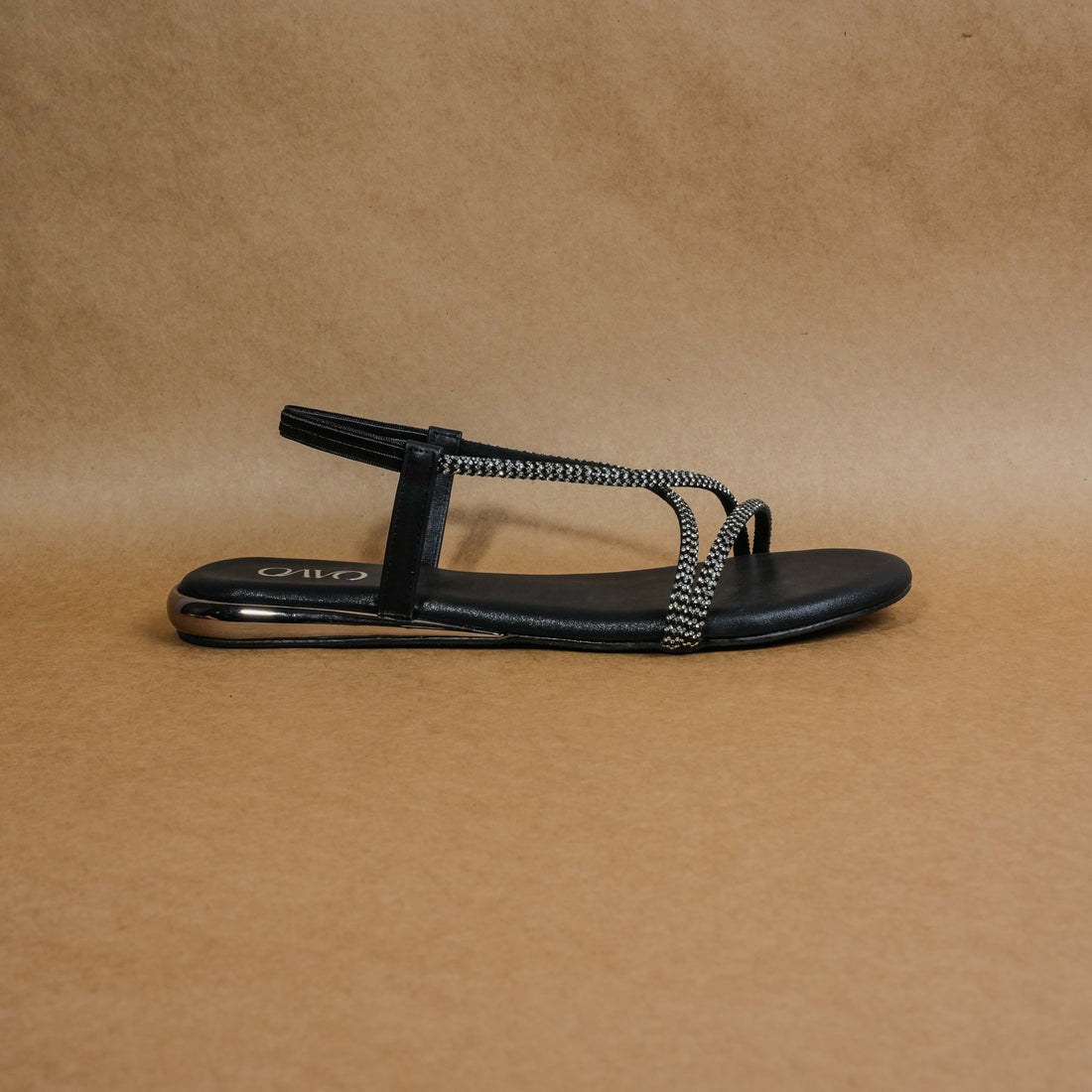 QAVO - The Amara Embellished Strappy Sandals