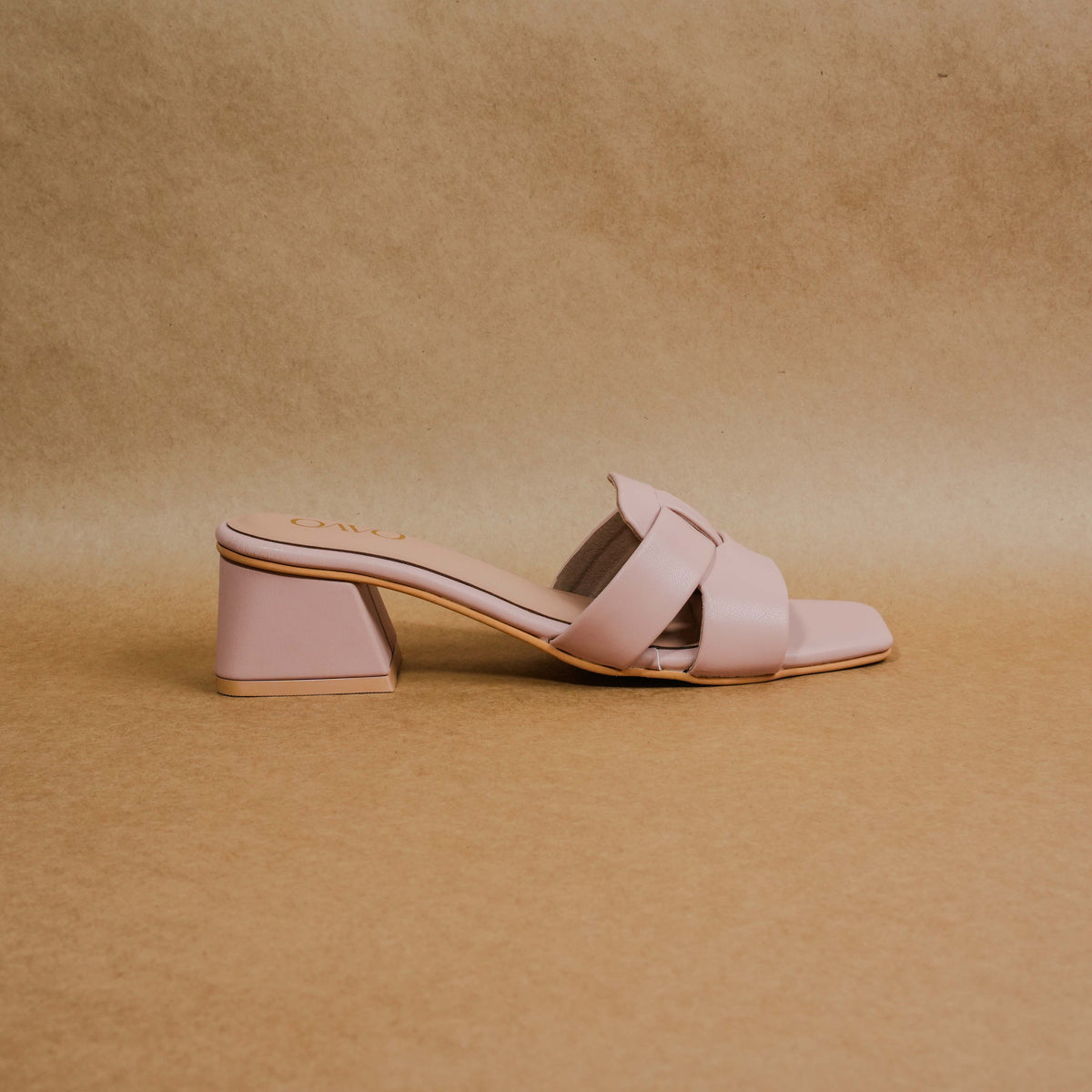 QAVO - The Alora Double-Strap Block Heel Sandals