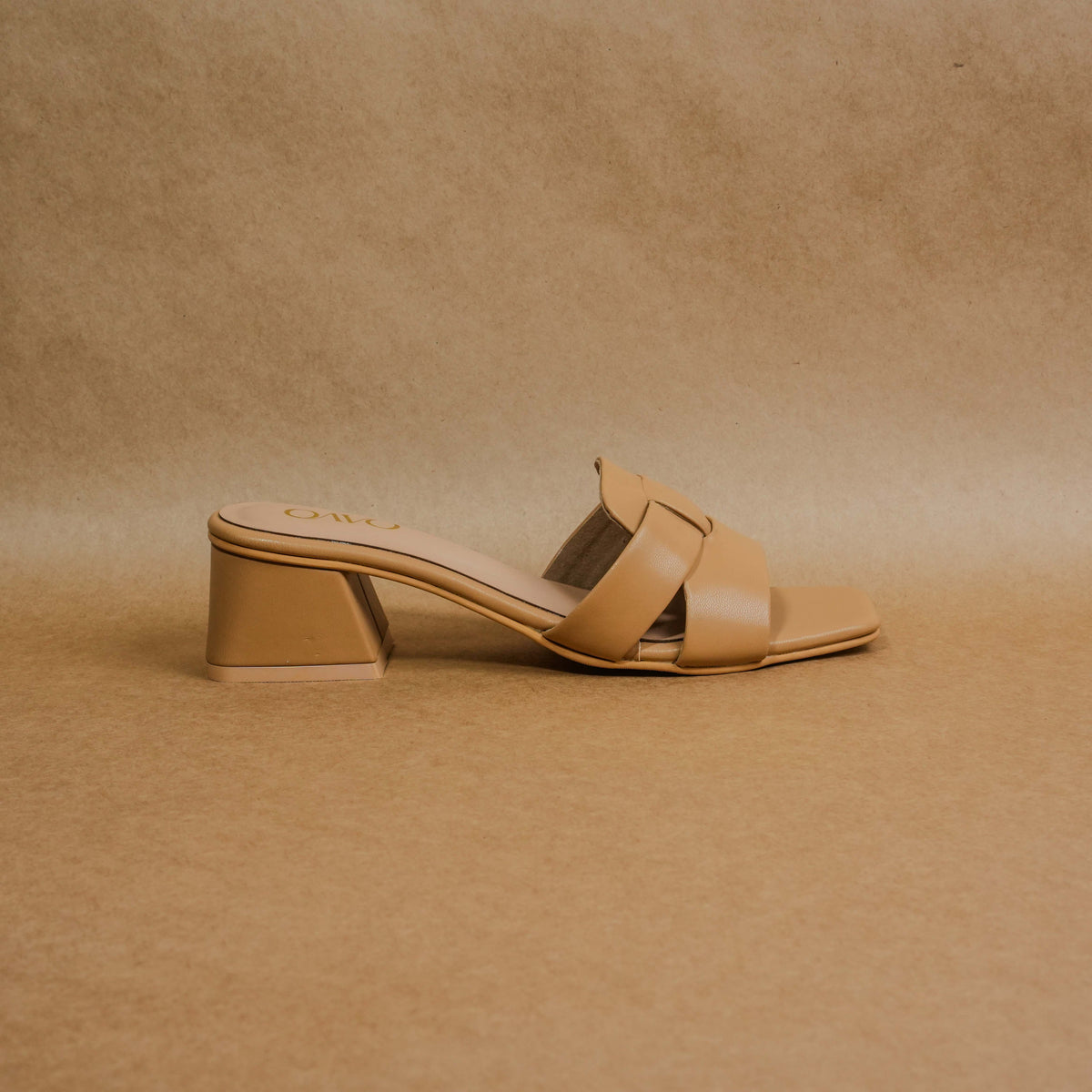 QAVO - The Alora Double-Strap Block Heel Sandals
