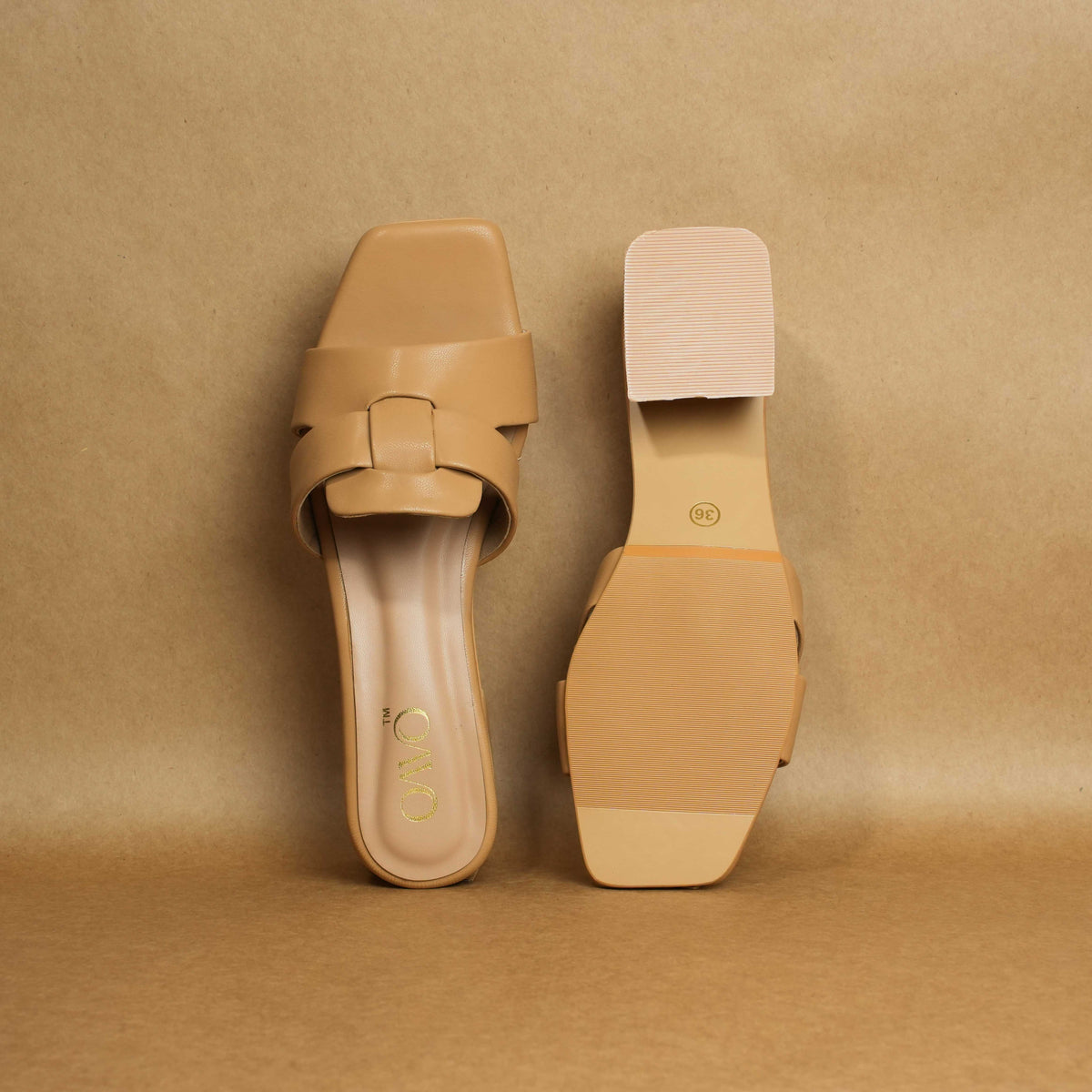 QAVO - The Alora Double-Strap Block Heel Sandals