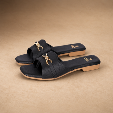 QAVO - The Celeste Gold-Knot Flats