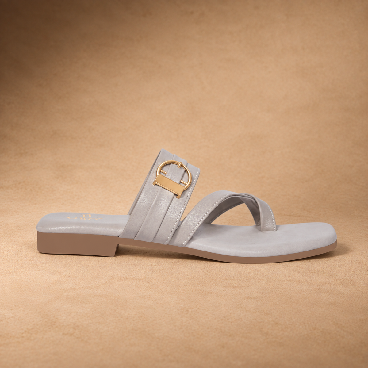 QAVO - The Aurelle Flats With Gold Buckle