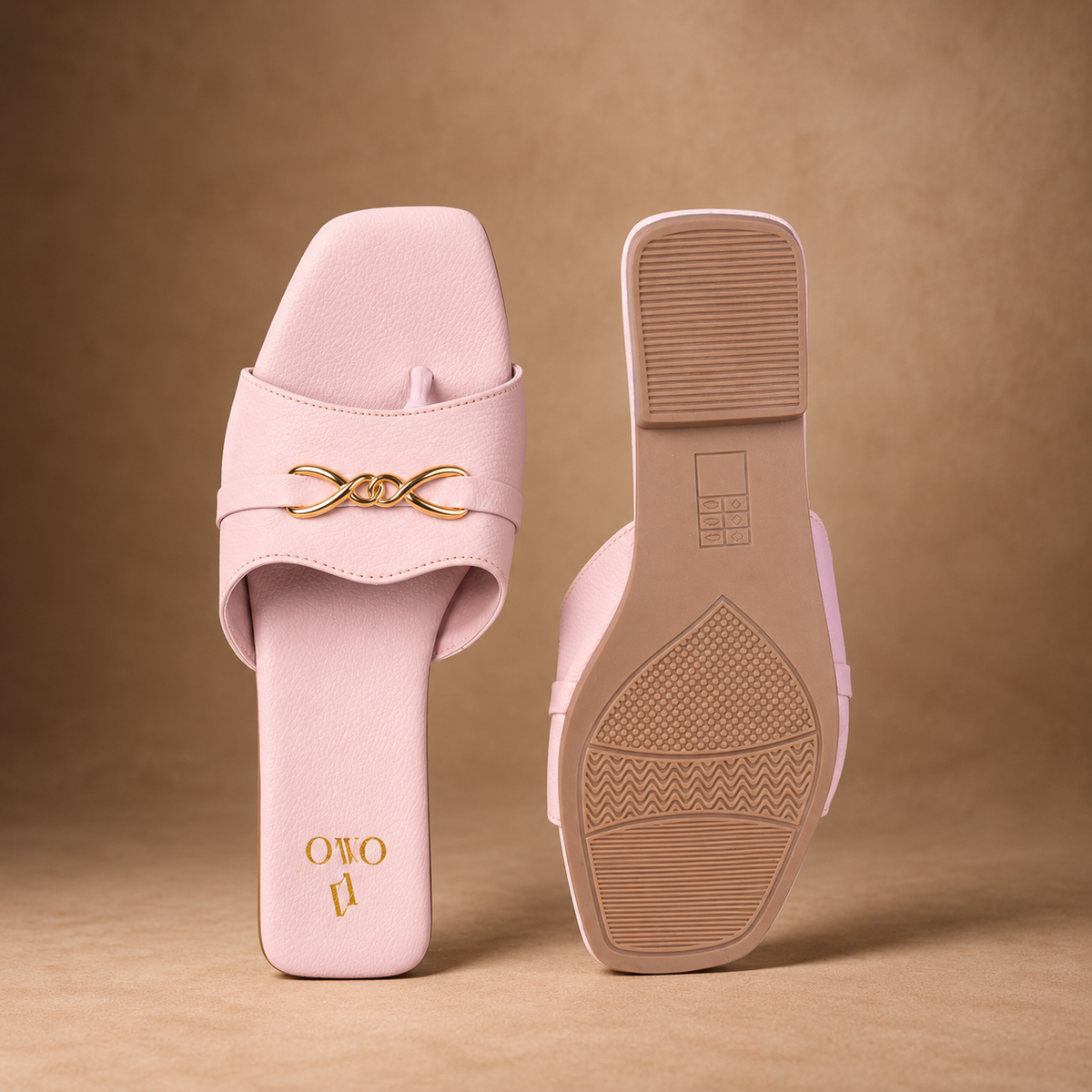 QAVO - The Celeste Gold-Knot Flats
