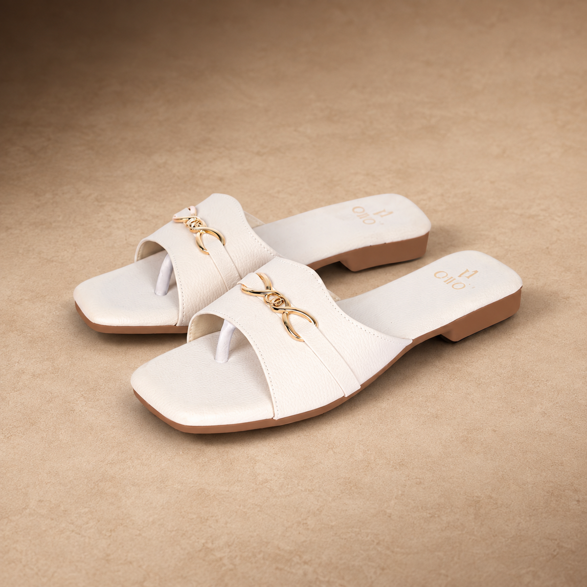 QAVO - The Celeste Gold-Knot Flats